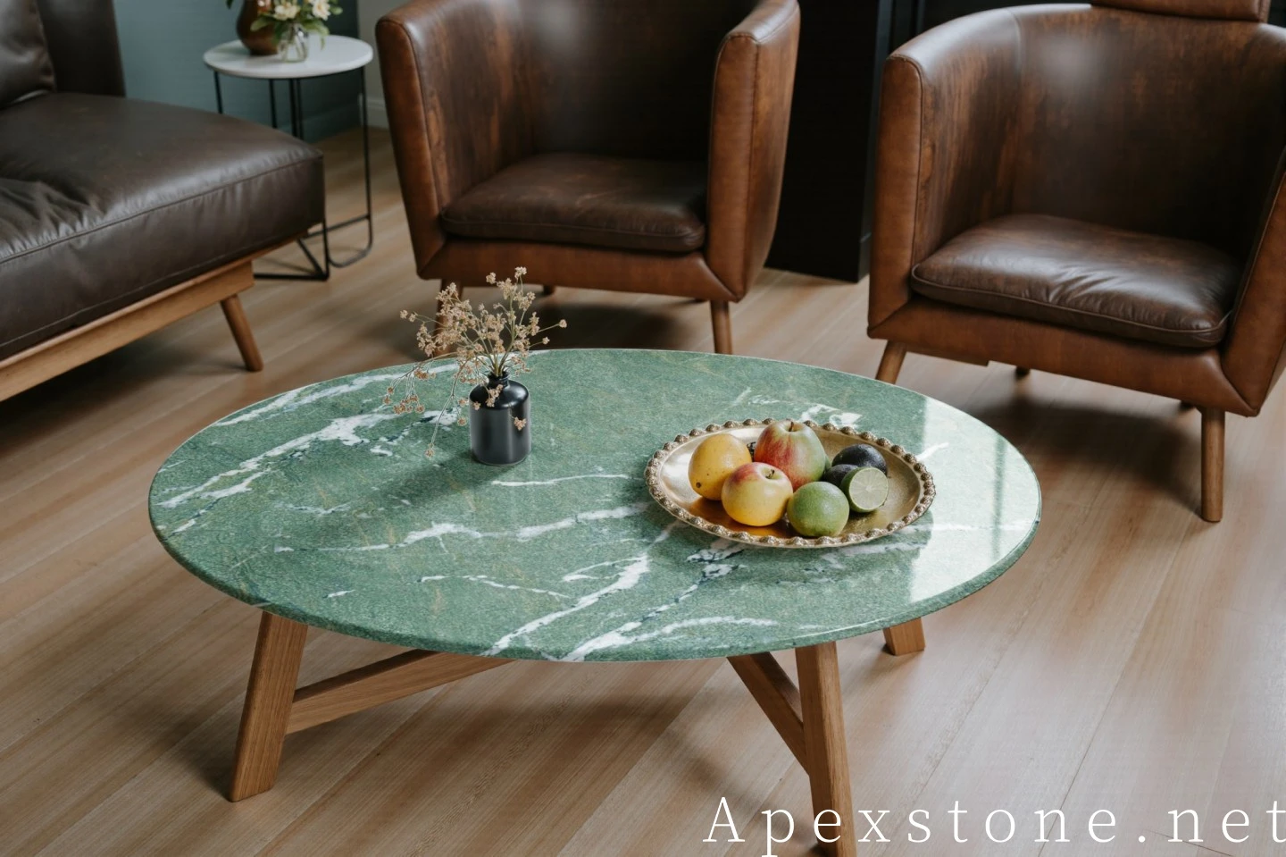 ovalGlacierGreenMarblewoodcoffeetable98 ovalGlacierGreenMarblewoodcoffeetable98